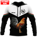 FUNSTUFFPRINT Personalized Name Mexican 3D Hoodie and Zip Hoodie
