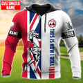 FUNSTUFFPRINT Personalized Golfers This Is How We Roll Printed Combo 3D Hoodie and Zip Hoodie