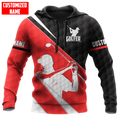 FUNSTUFFPRINT Personalized Golf Born To Golf 3D Hoodie and Zip Hoodie