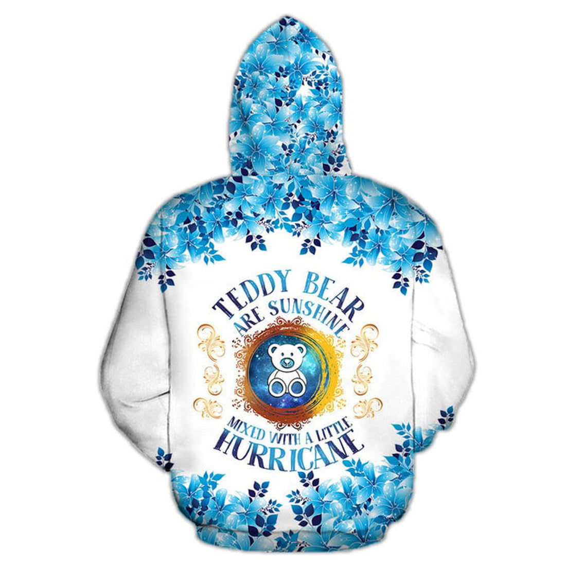 FUNSTUFFPRINT Teddy Bear 3D Hoodie and Zip Hoodie
