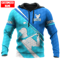 FUNSTUFFPRINT Personalized Golf Born To Golf 3D Hoodie and Zip Hoodie
