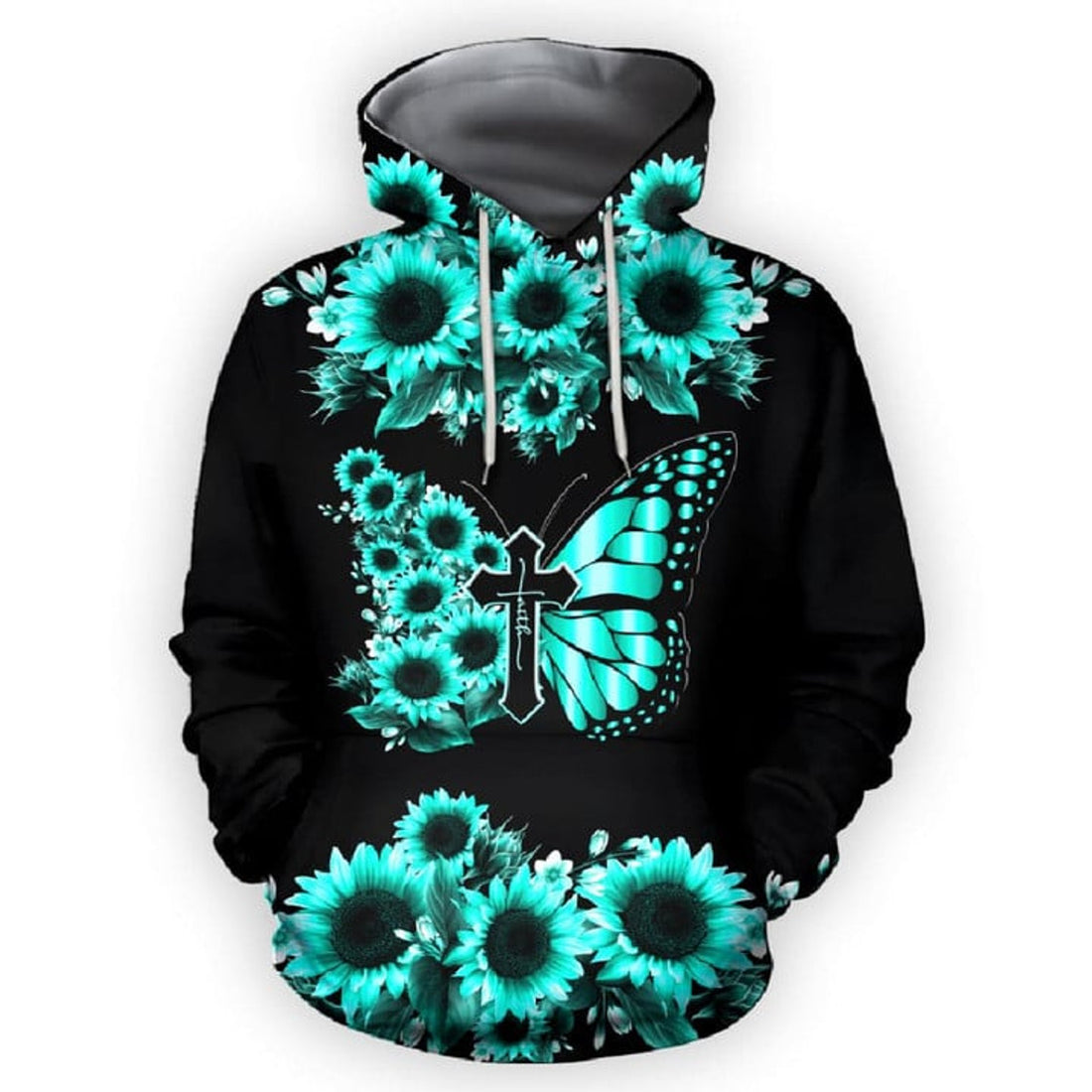 FUNSTUFFPRINT Butterfly 3D Hoodie and Zip Hoodie