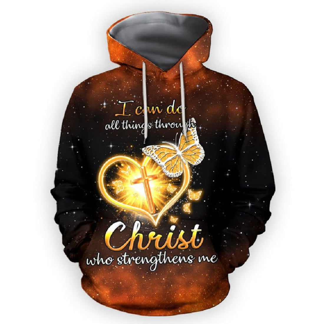 FUNSTUFFPRINT Butterfly All Over Printed 3D Hoodie and Zip Hoodie