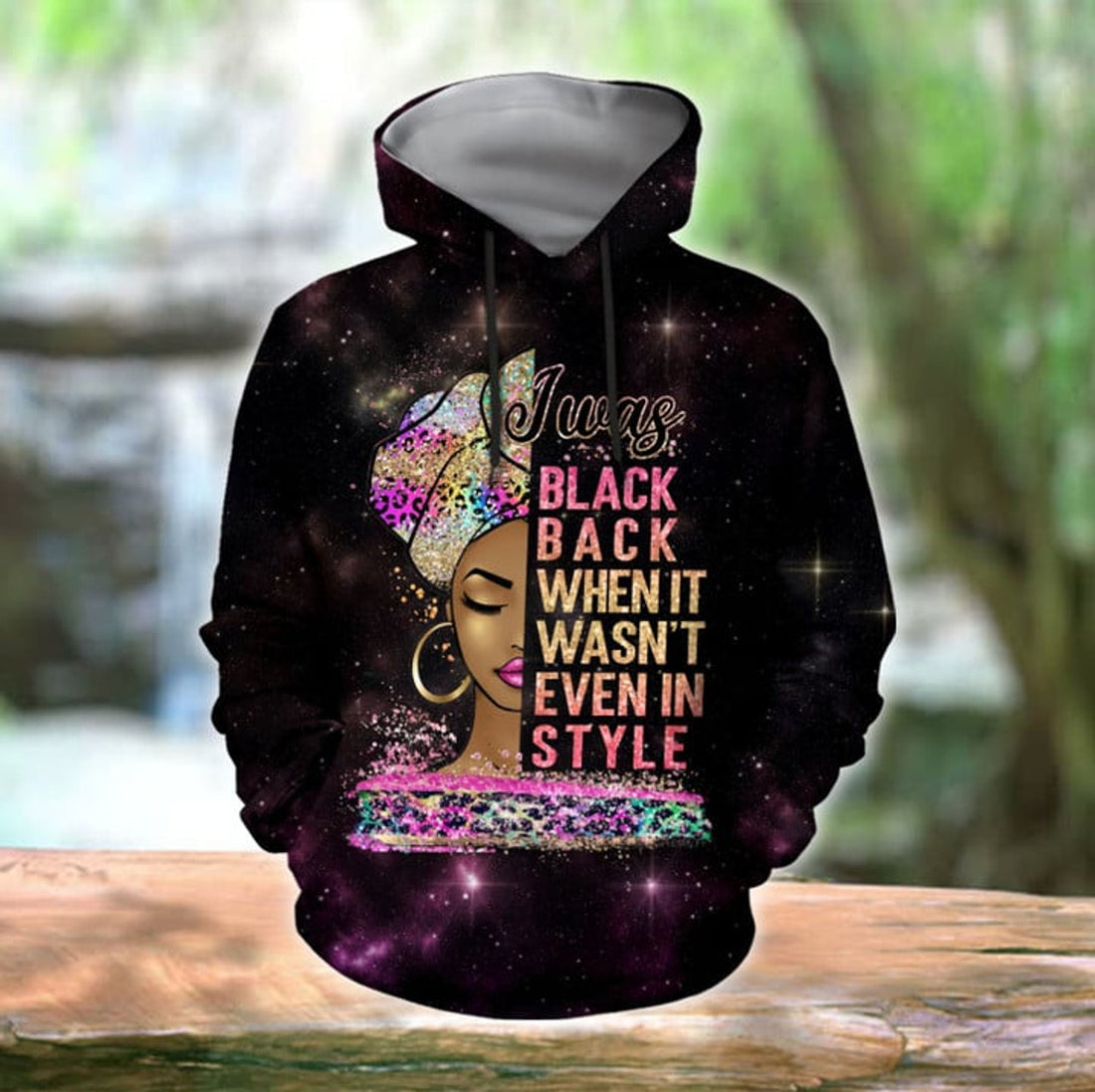 FUNSTUFFPRINT Juneteenth Tmarc Tee African Girl All Over Printed 3D Hoodie and Zip Hoodie