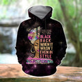 FUNSTUFFPRINT Juneteenth Tmarc Tee African Girl All Over Printed 3D Hoodie and Zip Hoodie