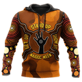 FUNSTUFFPRINT Aboriginal Naidoc Week Hand Land Get Up Stand Up Show Up 3D Hoodie and Zip Hoodie