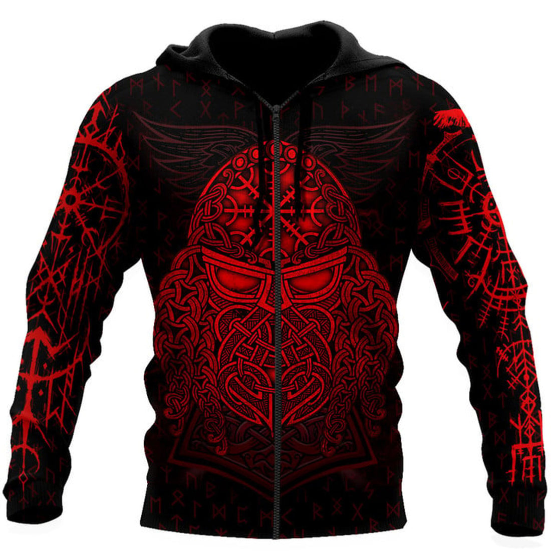 FUNSTUFFPRINT Viking Warriors Hoodie 3D Hoodie and Zip Hoodie