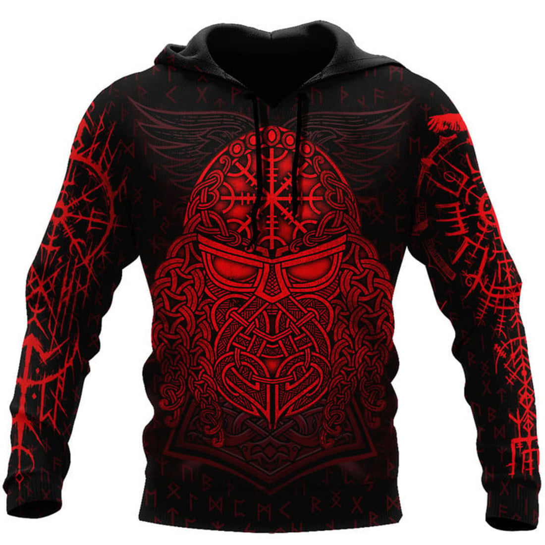 FUNSTUFFPRINT Viking Warriors Hoodie 3D Hoodie and Zip Hoodie