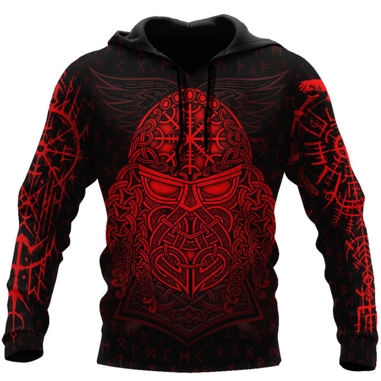 FUNSTUFFPRINT Viking Warriors Hoodie 3D Hoodie and Zip Hoodie
