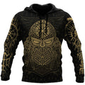FUNSTUFFPRINT Viking Warriors 3D Hoodie and Zip Hoodie