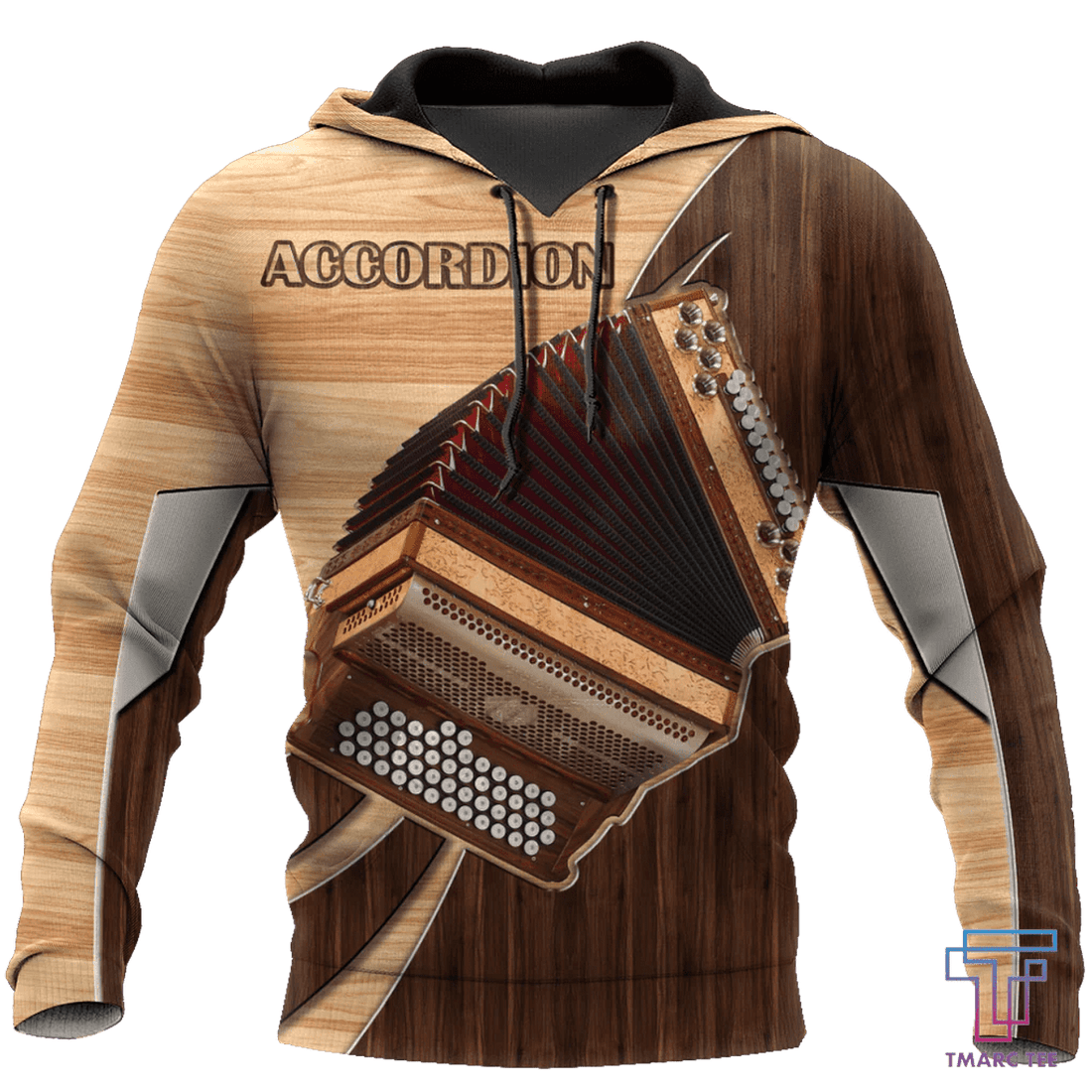 FUNSTUFFPRINT Accordion music d hoodie shirt for men and women 3D Hoodie and Zip Hoodie