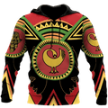FUNSTUFFPRINT African Adinkra Sankofa 3D Hoodie and Zip Hoodie