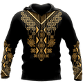 FUNSTUFFPRINT African Culture Dashiki Pattern Unisex Deluxe3D Hoodie and Zip Hoodie