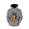 FUNSTUFFPRINT African Girl Lose My Mind And Find My Soul Unisex Deluxe 3D Hoodie and Zip Hoodie