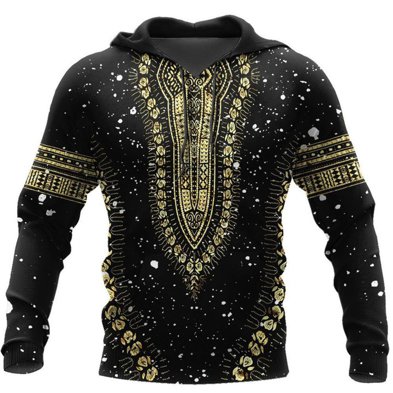 FUNSTUFFPRINT - African Luxury Pattern III 3D Hoodie and Zip Hoodie