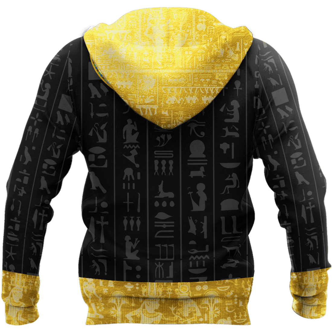 FUNSTUFFPRINT - African Pharaoh 3D Hoodie and Zip Hoodie