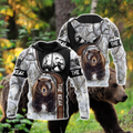 FUNSTUFFPRINT - Over Printed Bear Hoodie 3D Hoodie and Zip Hoodie