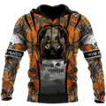 FUNSTUFFPRINT - Over Printed Boar Hunter 3D Hoodie and Zip Hoodie
