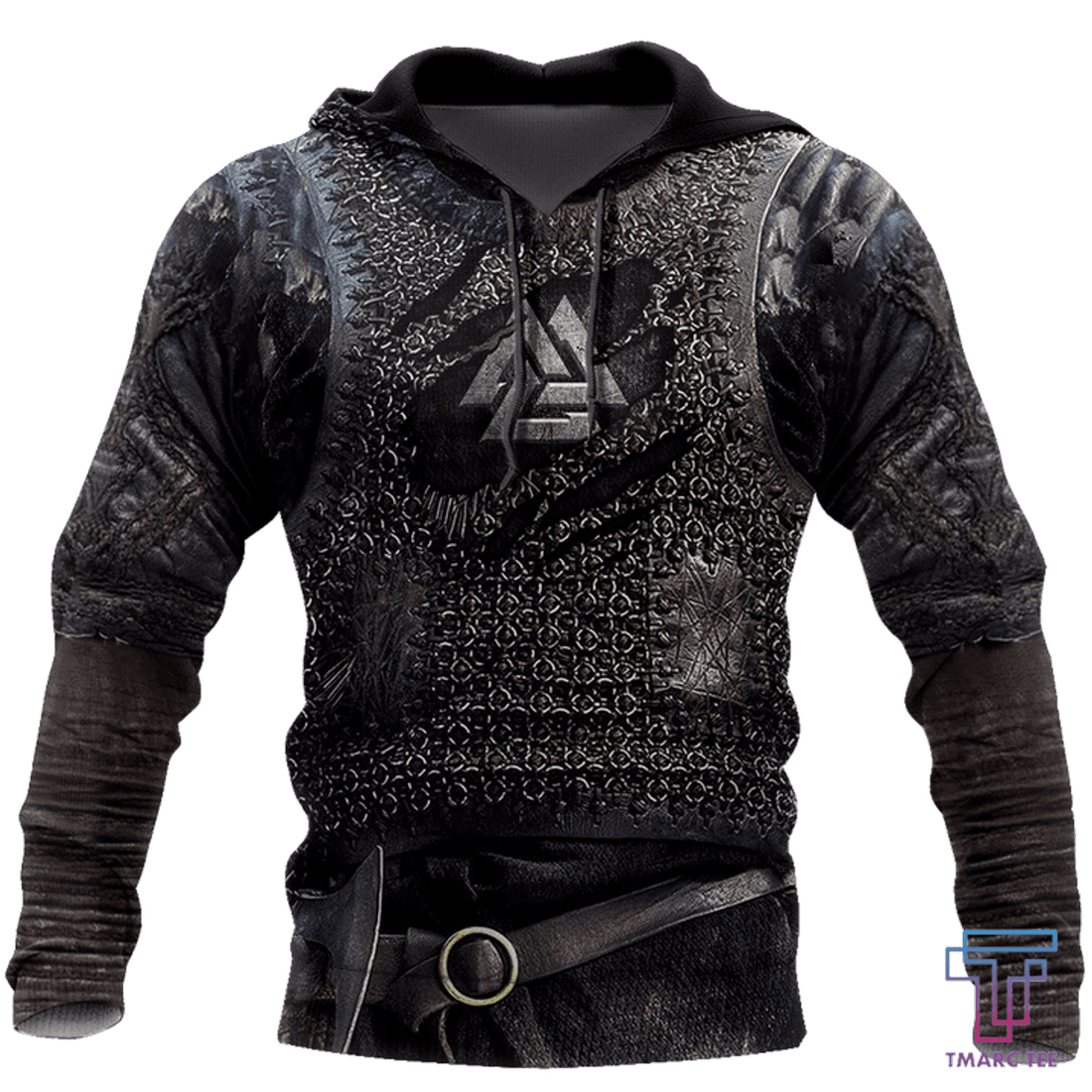 FUNSTUFFPRINT - Vikings Armor 3D Hoodie and Zip Hoodie