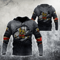 FUNSTUFFPRINT Zip Hoodie Bristish Army 3D Hoodie and Zip Hoodie