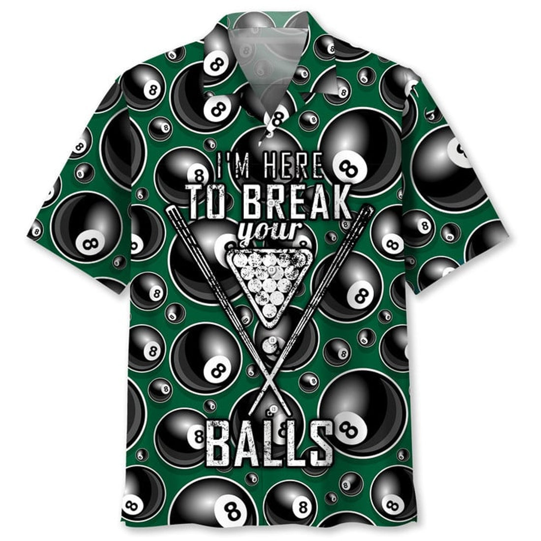 Billiard Break Hawaiian Shirt, Billiard team Hawaiian shirt for men, Gift for billiard player