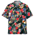 Billiard Tropical Hawaiian Shirt, Billiard team Hawaiian shirt for men, Gift for billiard player