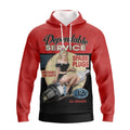 FUNSTUFFPRINT Dependable Service 3D Hoodie and Zip Hoodie