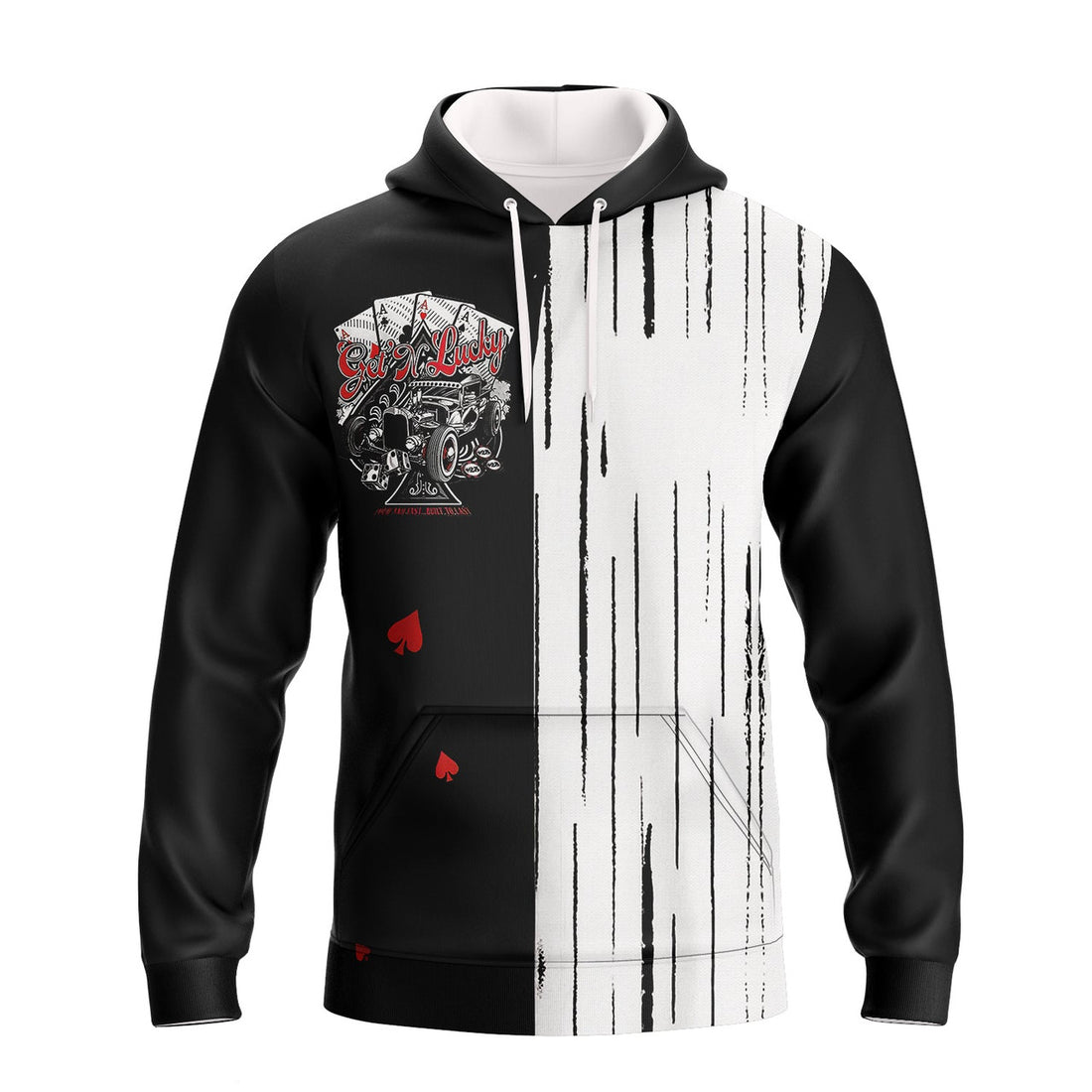 FUNSTUFFPRINT Get N Lucky 3D Hoodie and Zip Hoodie