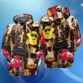 FUNSTUFFPRINT Guitar 3D Full Print 213 3D Hoodie and Zip Hoodie