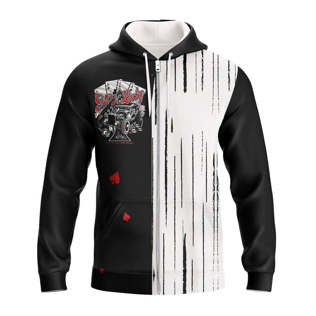 FUNSTUFFPRINT Get N Lucky 3D Hoodie and Zip Hoodie