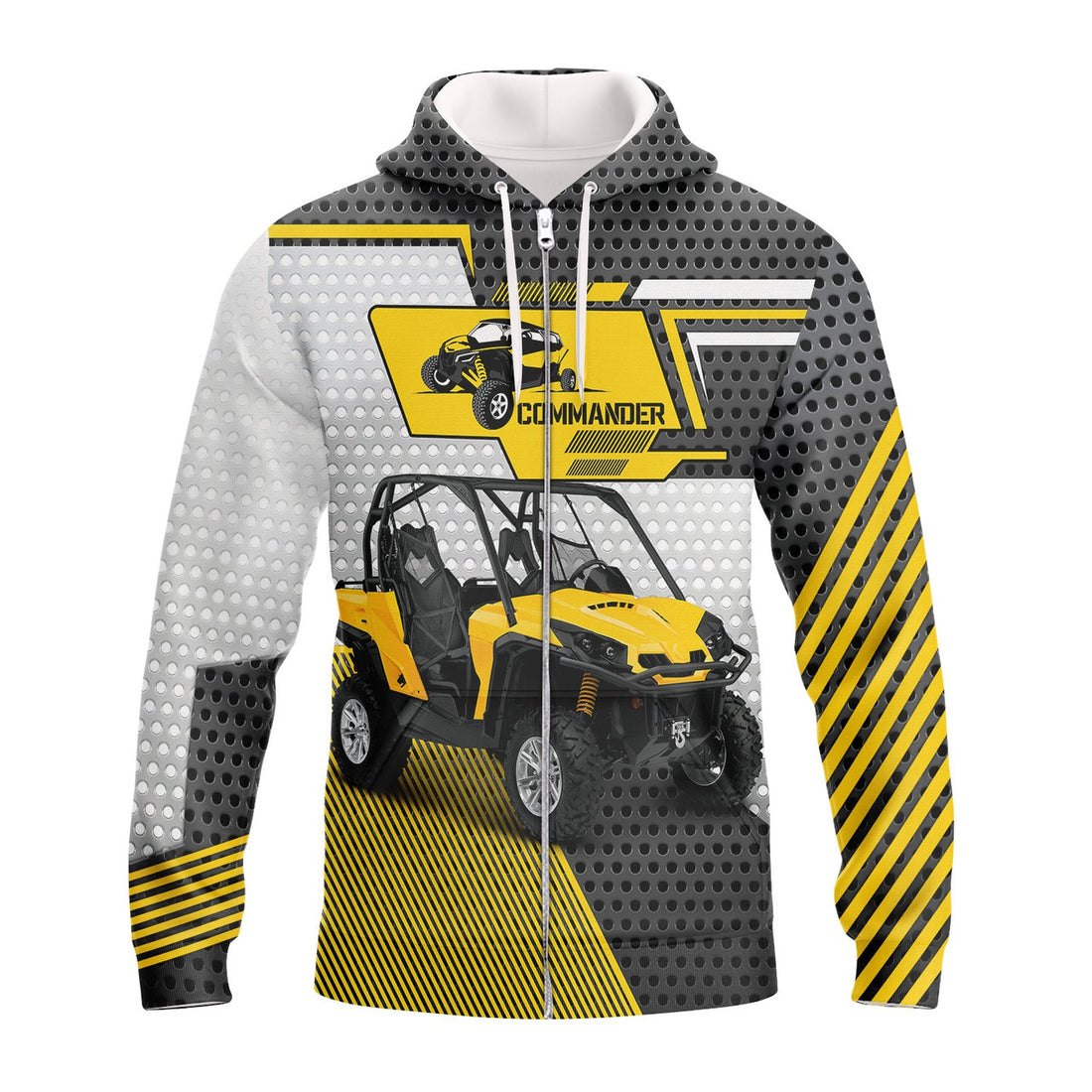 FUNSTUFFPRINT Commander 3D Full Print 3D Hoodie and Zip Hoodie
