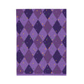 FUNSTUFFPRINT Mardi Gras Velveteen Plush Blanket