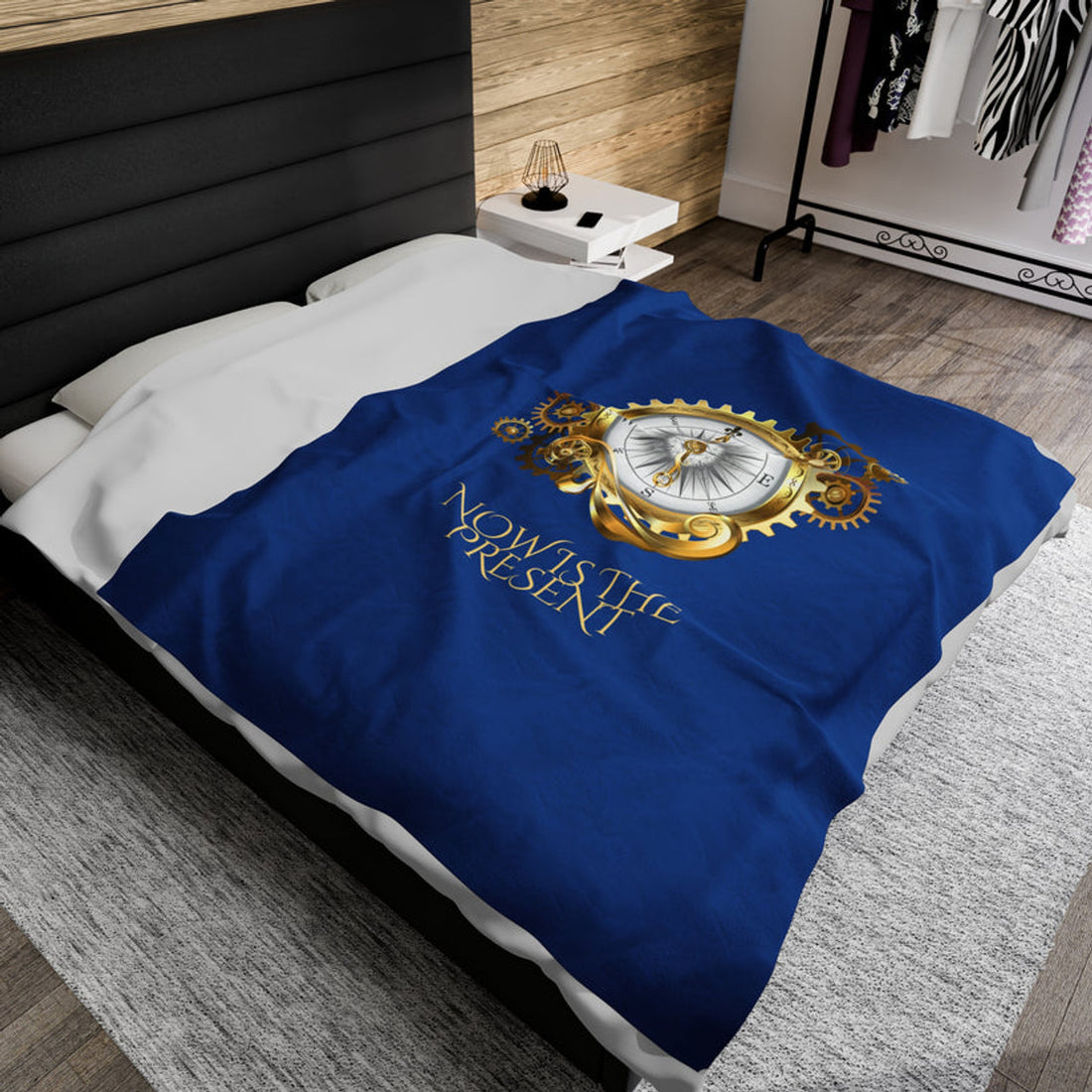 FUNSTUFFPRINT Now Velveteen Plush Blanket