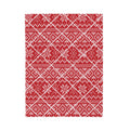 FUNSTUFFPRINT Fair Isle Velveteen Plush Blanket