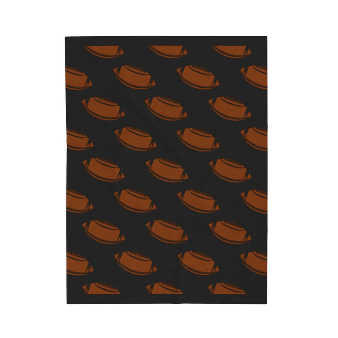 FUNSTUFFPRINT Football Velveteen Plush Blanket