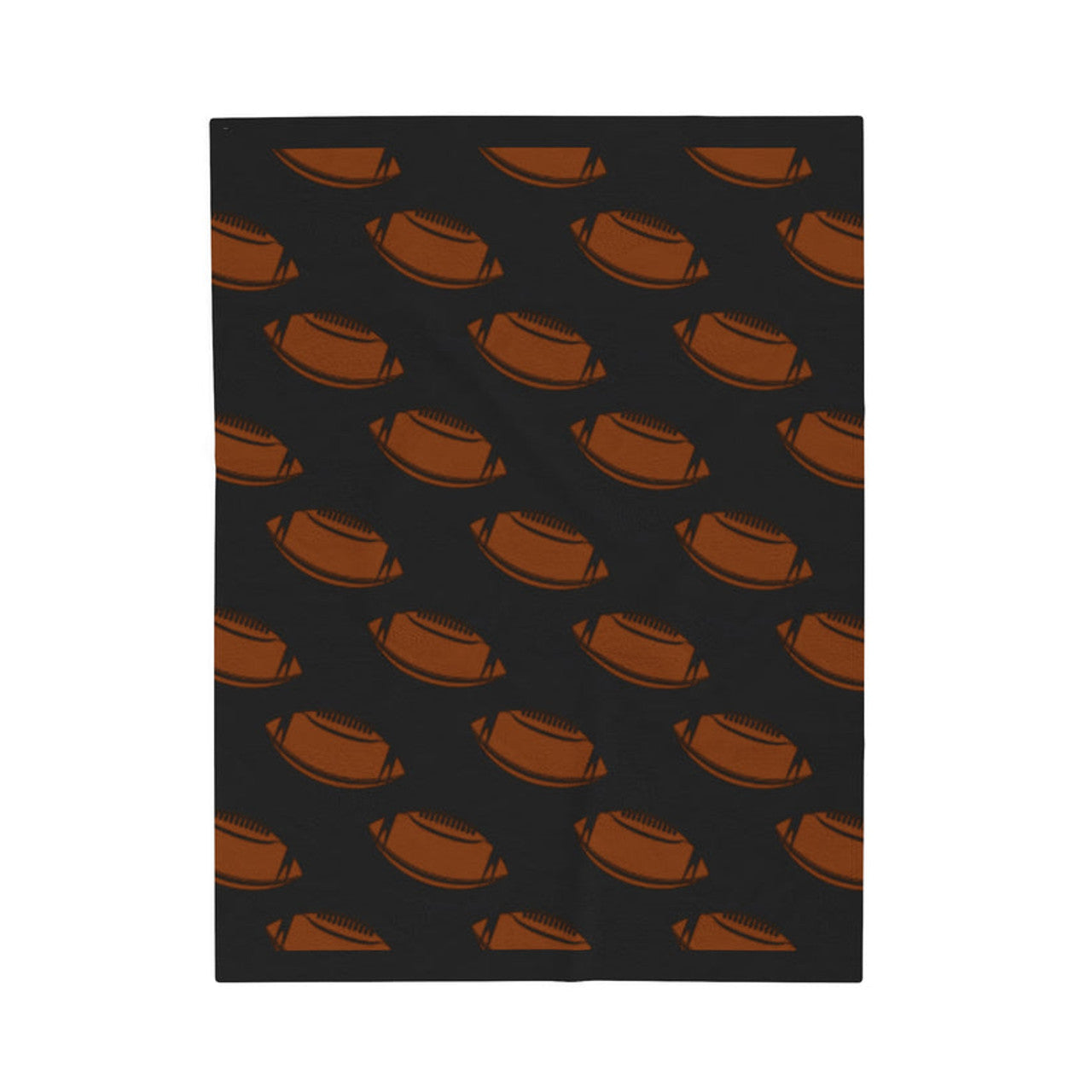 FUNSTUFFPRINT Football Velveteen Plush Blanket