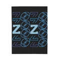 FUNSTUFFPRINT Football Napz Velveteen Plush Blanket