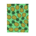 FUNSTUFFPRINT Pineapples! Velveteen Plush Blanket