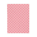 FUNSTUFFPRINT Pink Starpoint Velveteen Plush Blanket