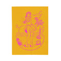 FUNSTUFFPRINT Hula Velveteen Plush Blanket