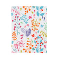 FUNSTUFFPRINT Fleur Velveteen Plush Blanket