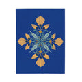 FUNSTUFFPRINT Deco Fleur Velveteen Plush Blanket