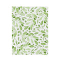 FUNSTUFFPRINT Fresh Green Velveteen Plush Blanket
