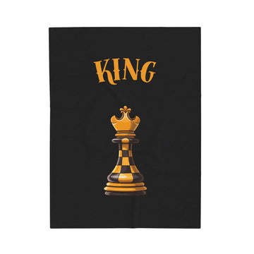 FUNSTUFFPRINT King Velveteen Plush Blanket