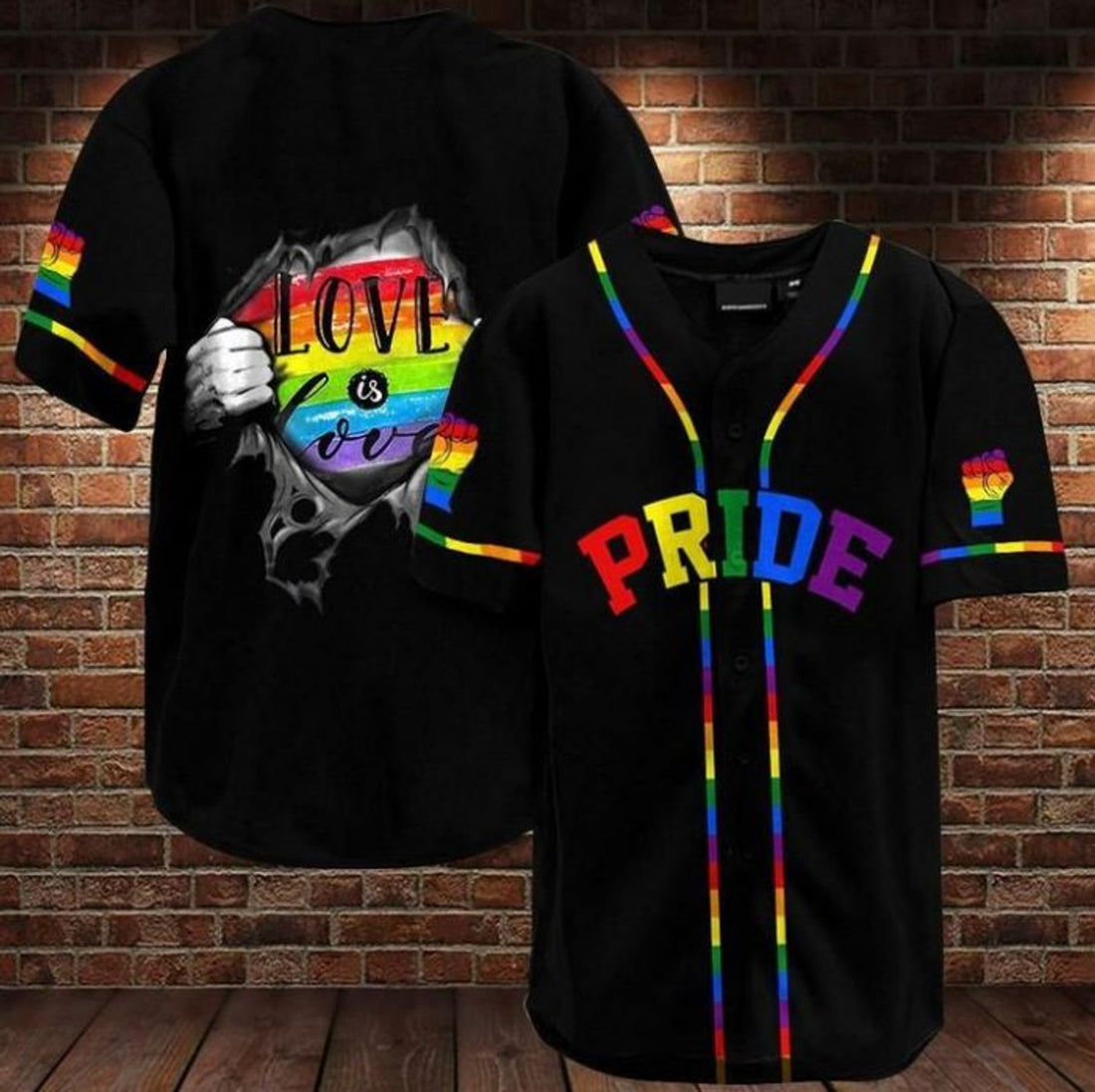 Come Out LGBT Pride AOP Unisex Base Jersey Shirt