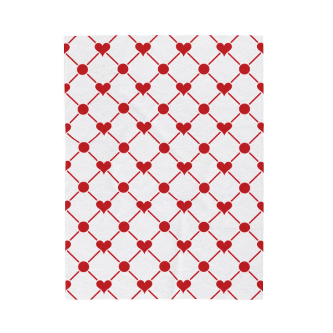 FUNSTUFFPRINT Be My Valentine Plush Blanket