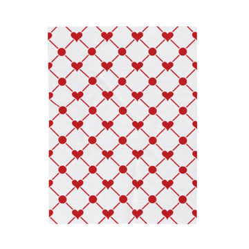 FUNSTUFFPRINT Be My Valentine Plush Blanket