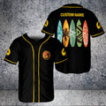 Aloha TIki Bar â€“ Afternoon and Beach Style Custom Name BaseBall Jersey