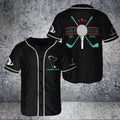 Custom Name l Golf Club And Ball 3D BaseBall Jersey