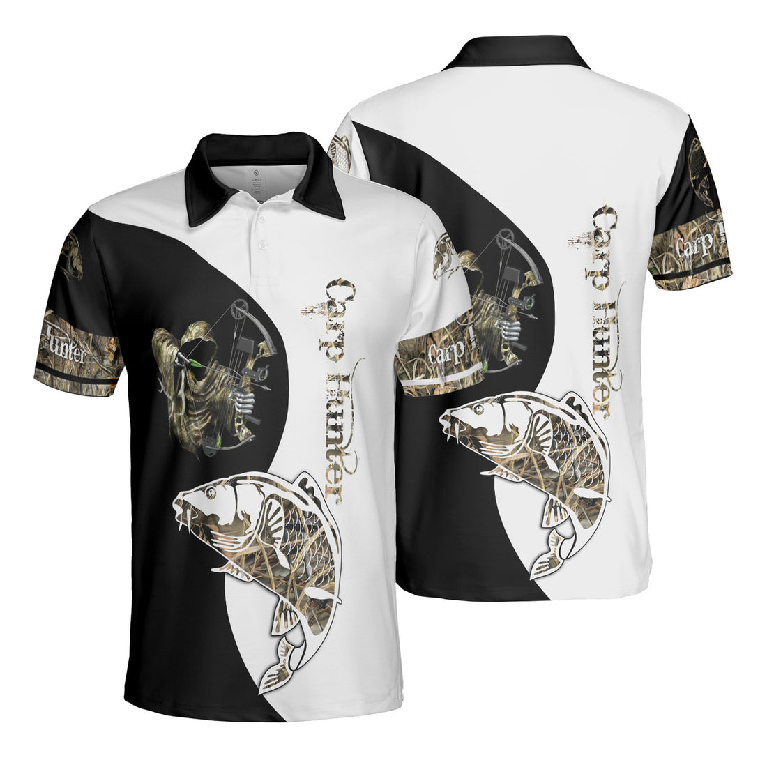 Carp Hunter Bowfishing Aop Criss-Cross Tank Top For Fishing Man